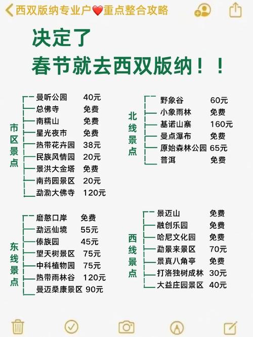 西双版纳攻略自助游攻略，西双版纳攻略自助游攻略十月？