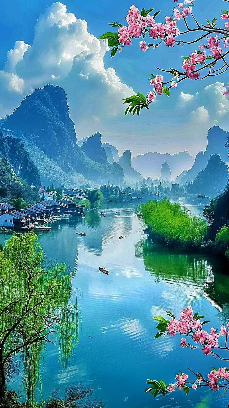 大自然风景图片？大自然风景图片花草？