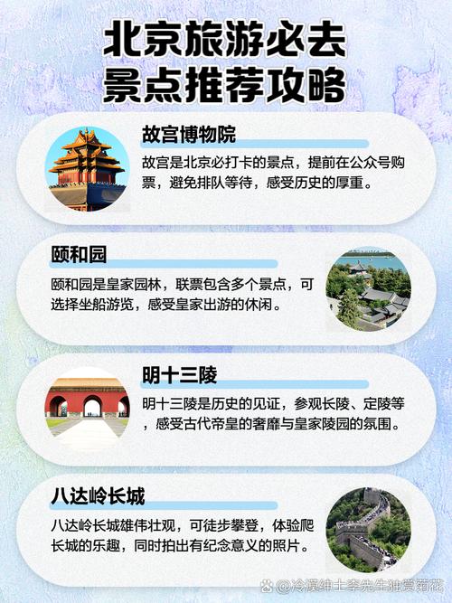 北京著名景点大全排名，北京著名景点大全排名表