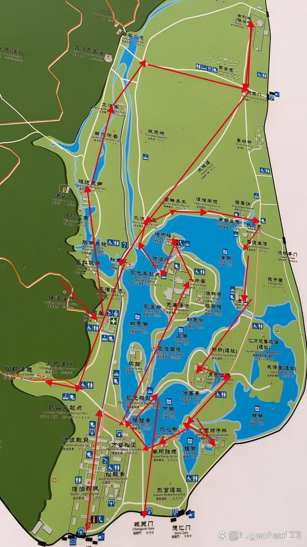 避暑山庄一日游路线，避暑山庄自由行路线？