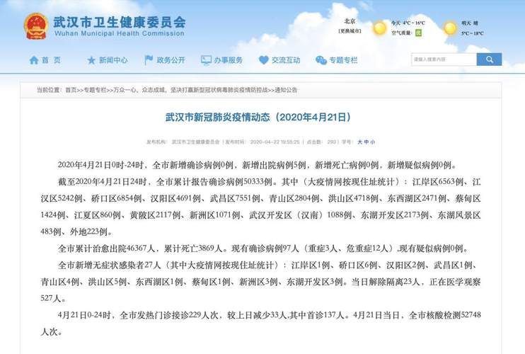 疫情数据湖北，湖北疫情最新统计？
